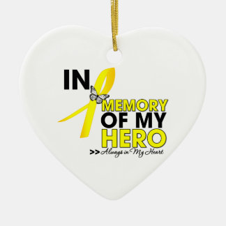 Adorno De Cerámica Homenaje a sarcoma de recuerdo de mi héroe