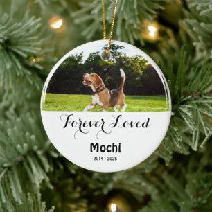 Adorno De Cerámica Homenaje Personalizado para Mascotas - Regalo para