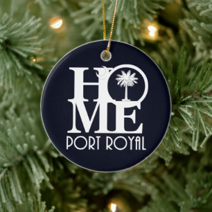 Adorno De Cerámica HOMEPort Royal South Carolina