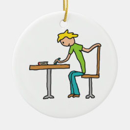 Adorno De Cerámica Hometría