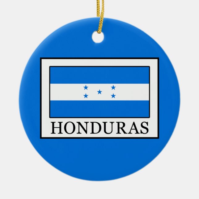 Adorno De Cerámica Honduras (Frente)