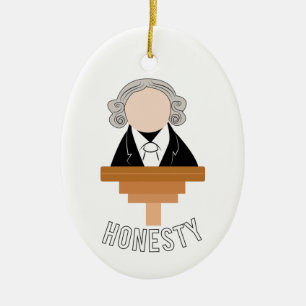 Adorno De Cerámica Honestidad