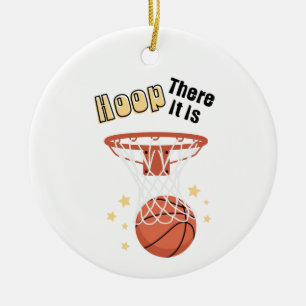 Adorno De Cerámica Hoop Allá Está