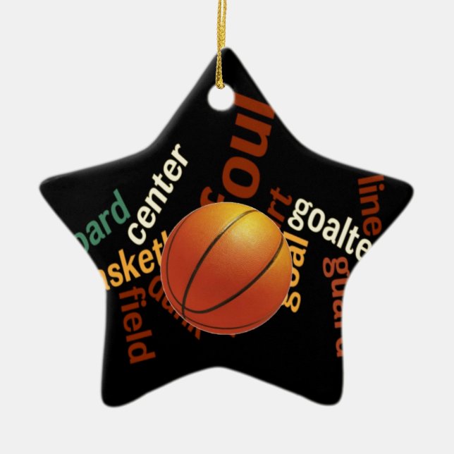 Adorno De Cerámica Hoops Basketball Sport Fanatics.jpg (Frente)