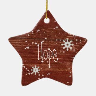 Adorno De Cerámica Hope Faith Ornament