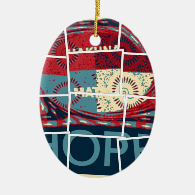 Adorno De Cerámica Hope Hakuna Matata (Frente)