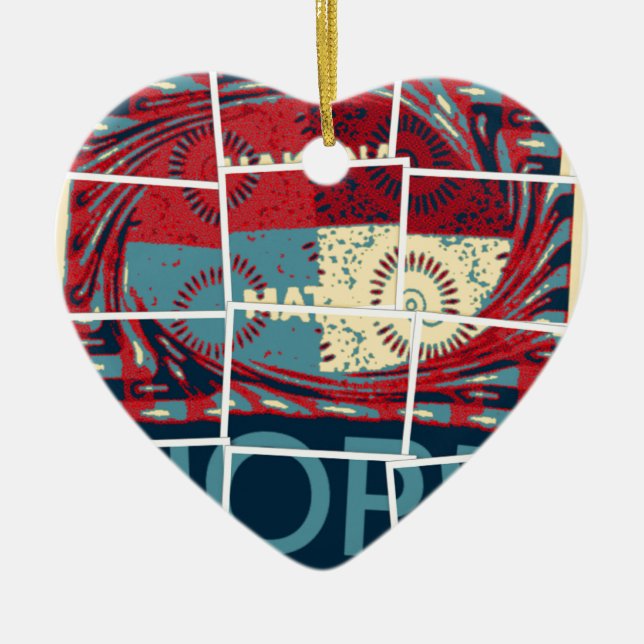 Adorno De Cerámica Hope Hakuna Matata (Frente)