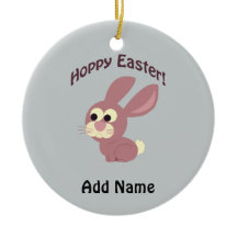Hoppy Easter Pink Bunny
