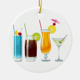 Adorno De Cerámica Hora feliz