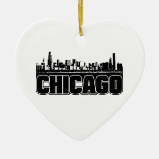 Adorno De Cerámica Horizonte de Chicago