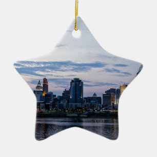 Adorno De Cerámica Horizonte de Cincinnati