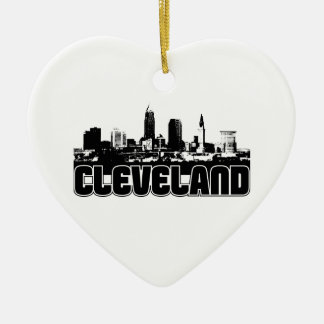 Adorno De Cerámica Horizonte de Cleveland