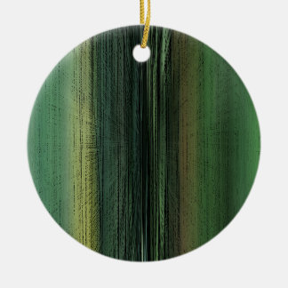 Adorno De Cerámica Horizonte de eventos 6711 - Arte abstracto verde