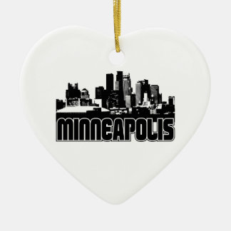 Adorno De Cerámica Horizonte de Minneapolis