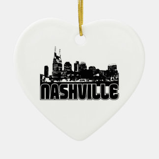 Adorno De Cerámica Horizonte de Nashville