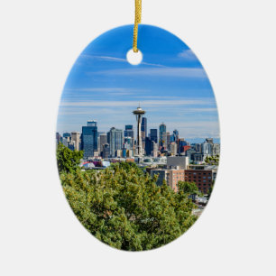 Adorno De Cerámica Horizonte de Seattle