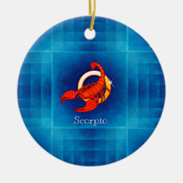 Adorno De Cerámica horoscopio escorpio