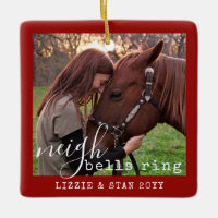 Horse Neigh Bells Ring Foto personalizada