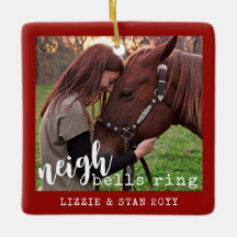Horse Neigh Bells Ring Foto personalizada