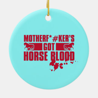 Adorno De Cerámica Horseblood