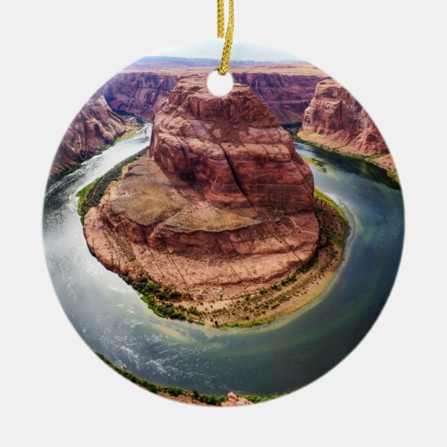 Adorno De Cerámica Horseshoe Bend, Arizona (Frente)
