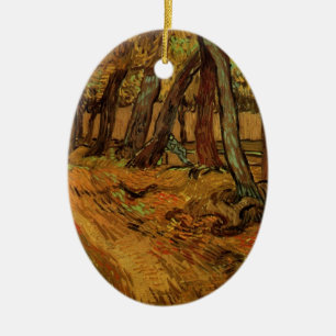 Adorno De Cerámica Hospital Garden St Paul Figura por Vincent van Gog