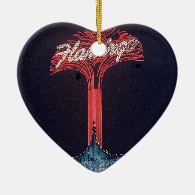 Adorno De Cerámica Hotel Flamingo de Las Vegas (Frente)