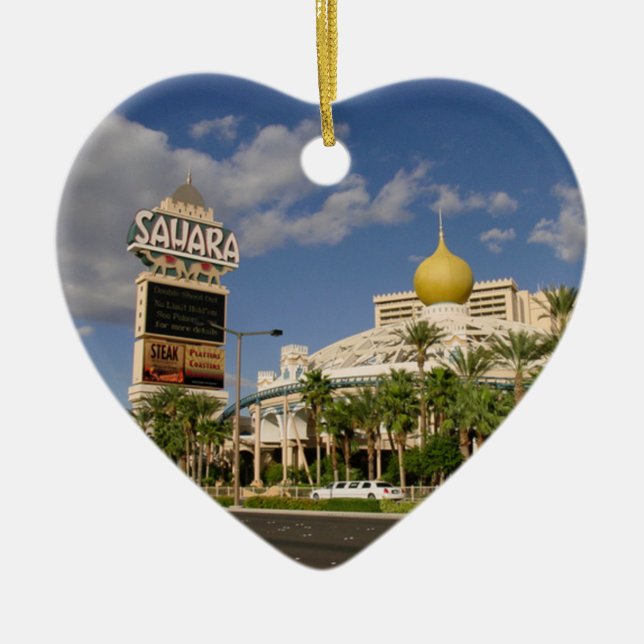 Adorno De Cerámica Hotel Sahara Las Vegas (Frente)