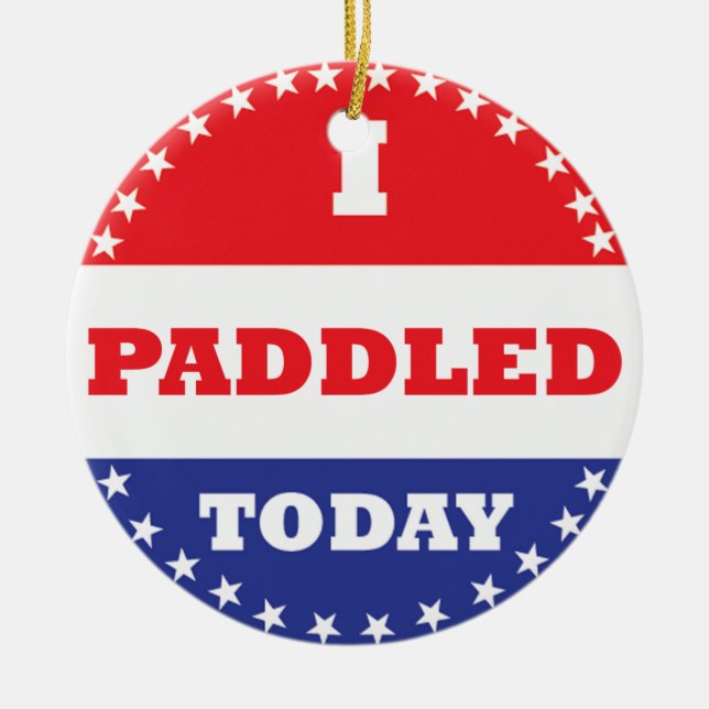 Adorno De Cerámica Hoy Me Pedí (Frente)