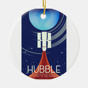 Adorno De Cerámica Hubble Gateway to the Universe