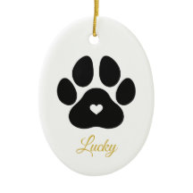 Huella de pata de mascota Personalizado Foto del n