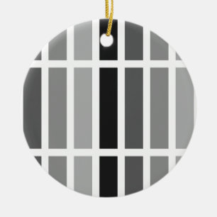 Adorno De Cerámica Hues de gris plateado