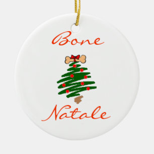 Adorno De Cerámica Hueso Natale