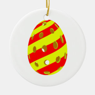 Adorno De Cerámica Huevo de Pascua de Baloncesto