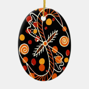 Adorno De Cerámica Huevos de Pascua de Ucrania