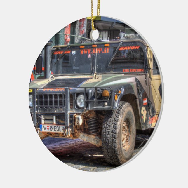 Adorno De Cerámica Hummer H1 (Izquierda)