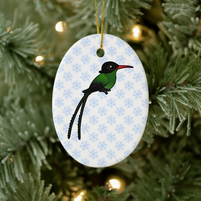 Adorno De Cerámica Hummingbird (Árbol)