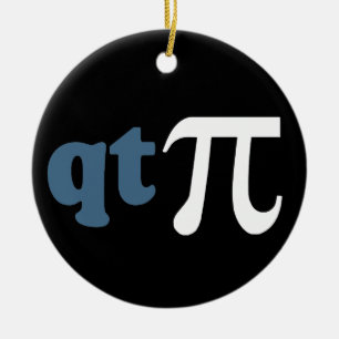 Adorno De Cerámica Humor de la matemáticas - camiseta linda pi