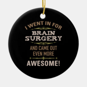 Adorno De Cerámica Humor de recuperación de cirugía cerebral