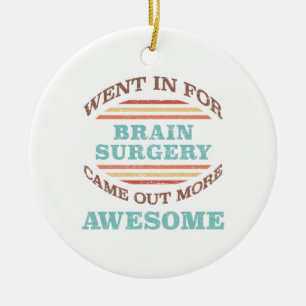 Adorno De Cerámica Humor de recuperación de cirugía cerebral