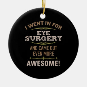 Adorno De Cerámica Humor de recuperación de cirugía ocular