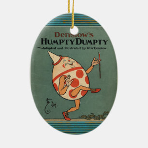 Adorno De Cerámica Humpty Dumpty