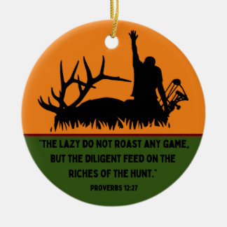 Adorno De Cerámica Hunter Ornament