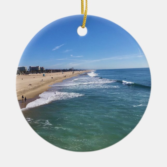 Adorno De Cerámica Huntington Beach, California (Frente)