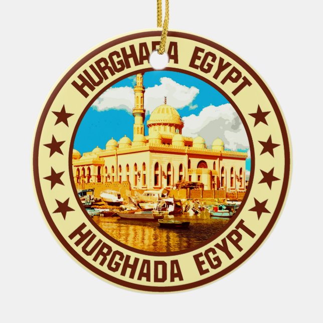 Adorno De Cerámica Hurghada (Frente)