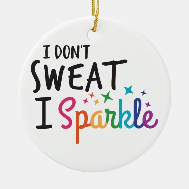 Adorno De Cerámica I Sparkle (Frente)