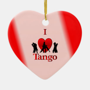 Adorno De Cerámica I tango del corazón