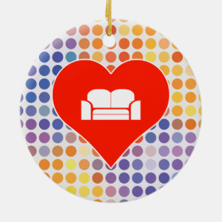 Adorno De Cerámica Icono del sofá