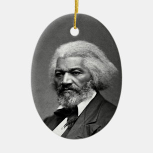 Adorno De Cerámica Iconos de la Historia Negra: Frederick Douglass an
