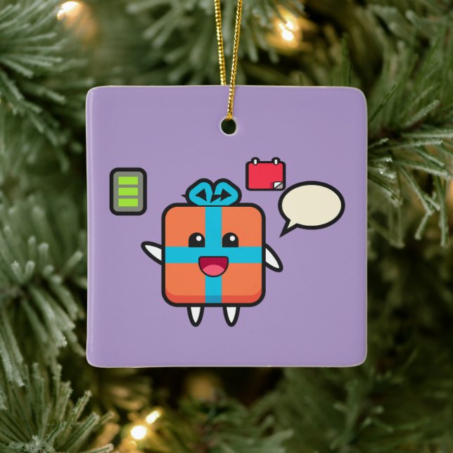 Adorno De Cerámica Ideas de regalo personalizadas para 2025 (Árbol)
